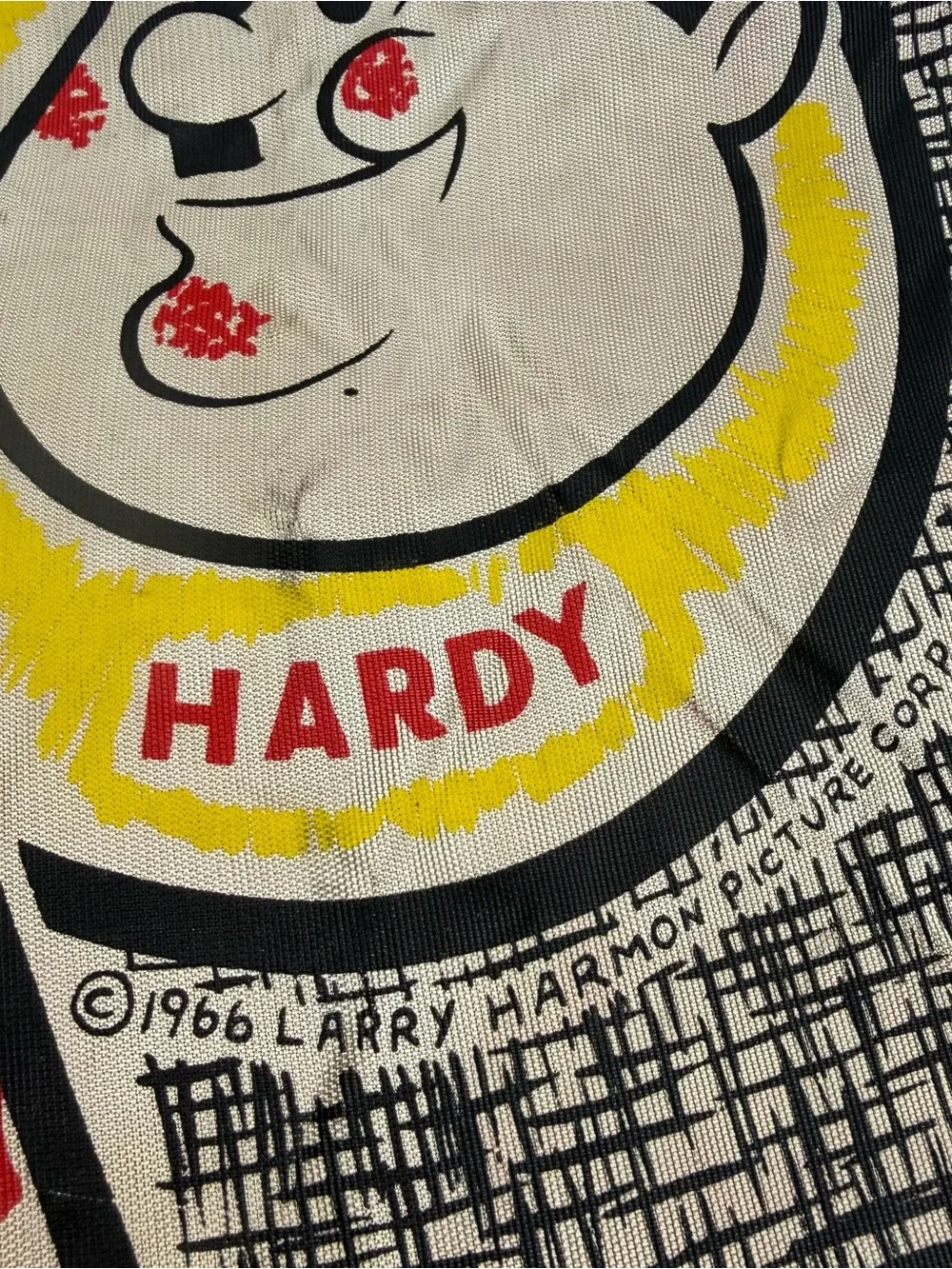 Vintage Ben Cooper Laurel Hardy Costume Child Double Face Mask 1966 Larry Harmon